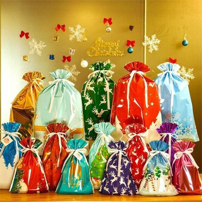 Christmas Sales 50% OFF-Drawstring Christmas Gift Bags